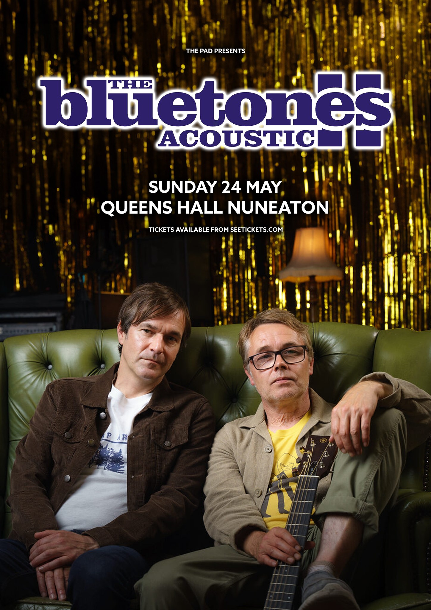 Queens - The Pad Presents The Bluetones Acoustic! 🎸 Sunday 24th May ...