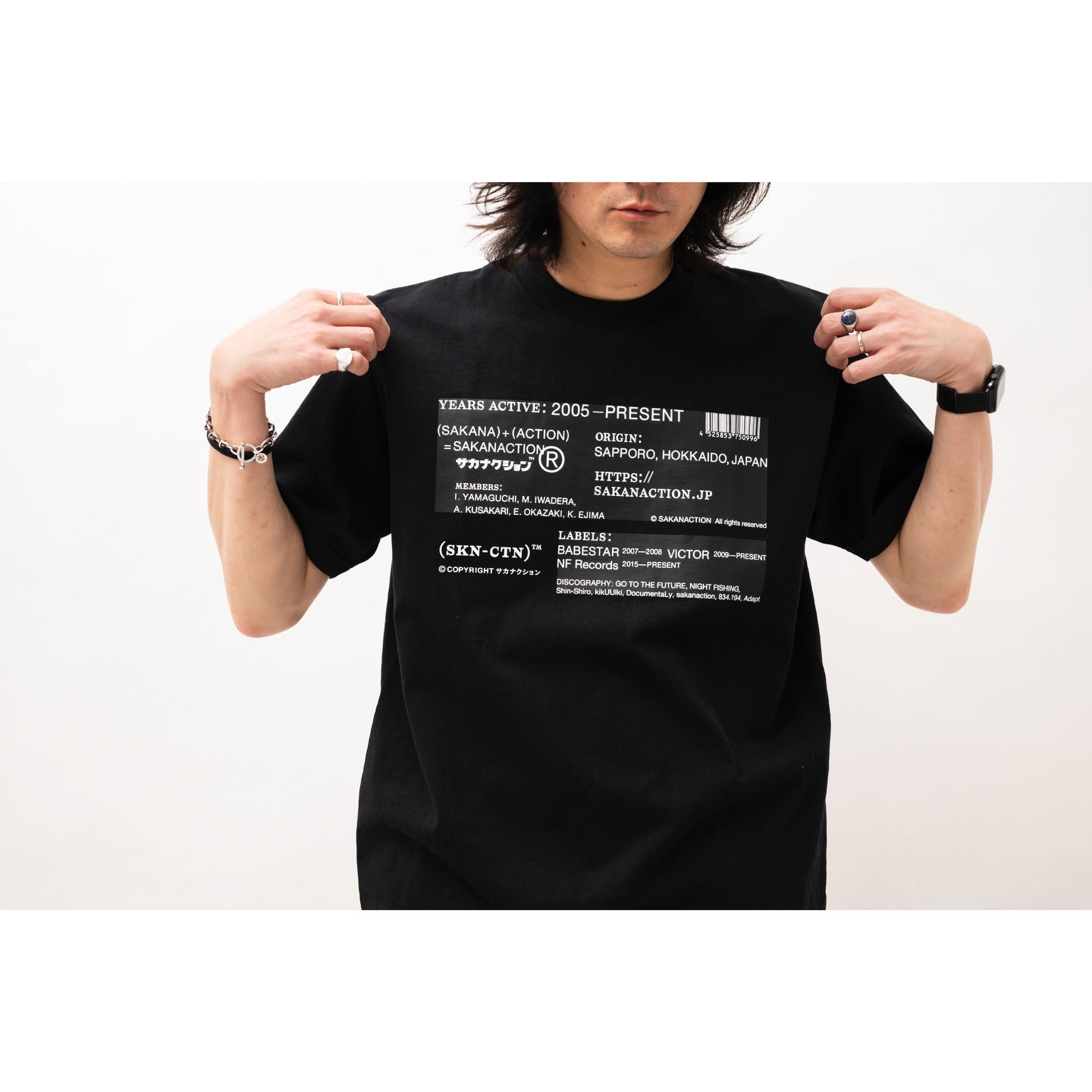 Tour tee サカナクション グッズ tシャツ サカナクション turn サカナクションSAKANAQUARIUMアダプト ツアーTシャツ