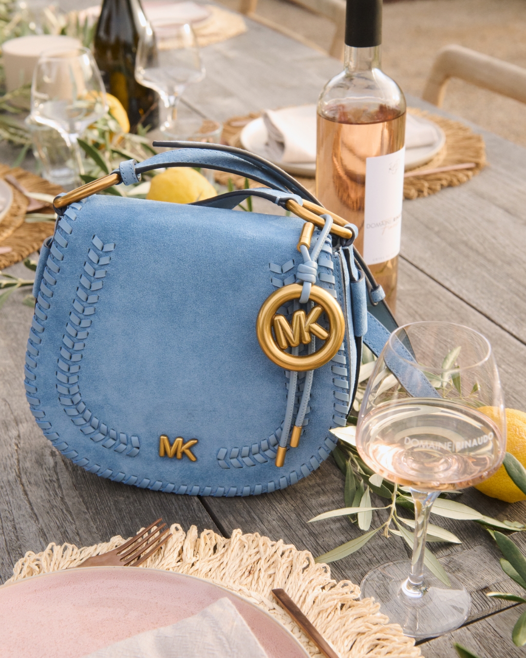 Fresh pick. The Josie saddle bag takes a tour around the Domaine
