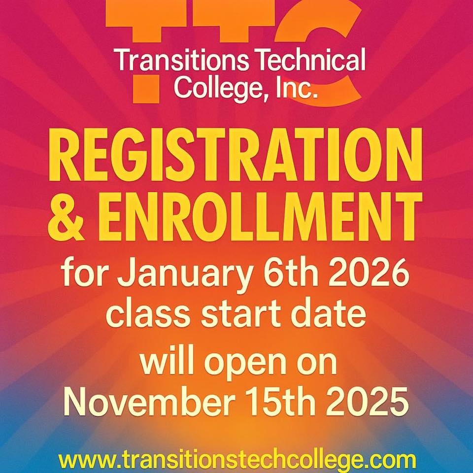 Transitions - We are just 2 weeks away from opening registration for ...