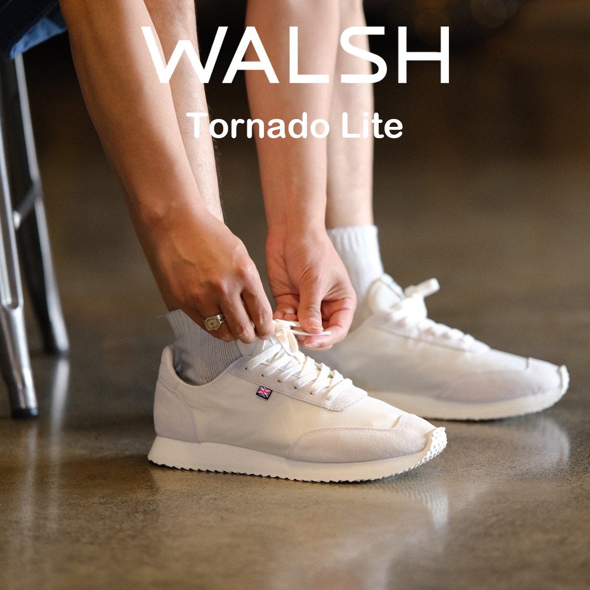 Step into the lightweight heritage of the Walsh Tornado Lite Click here to shop the look https normanwalsh com collections tornado NormanWalsh RetroStyle SneakerCulture