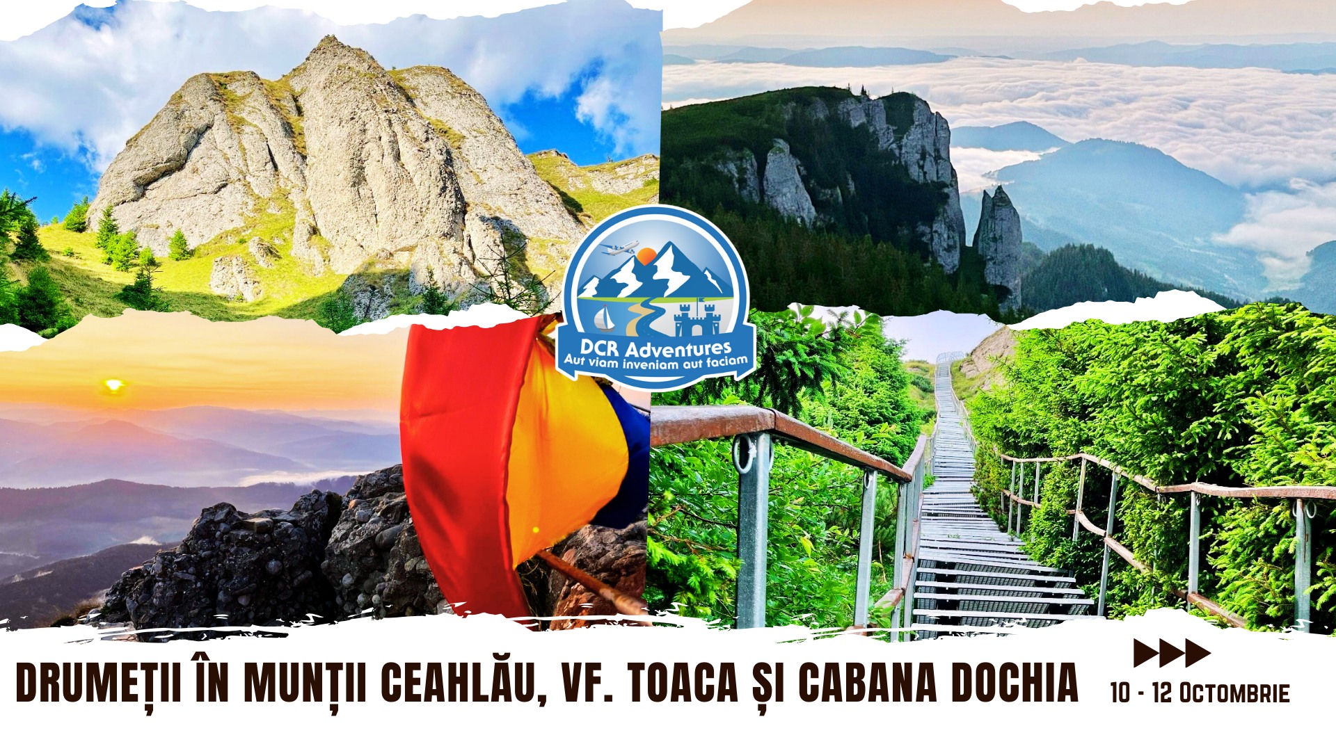 Drumeții în Munții Ceahlău, Vf. Toaca și Cabana Dochia