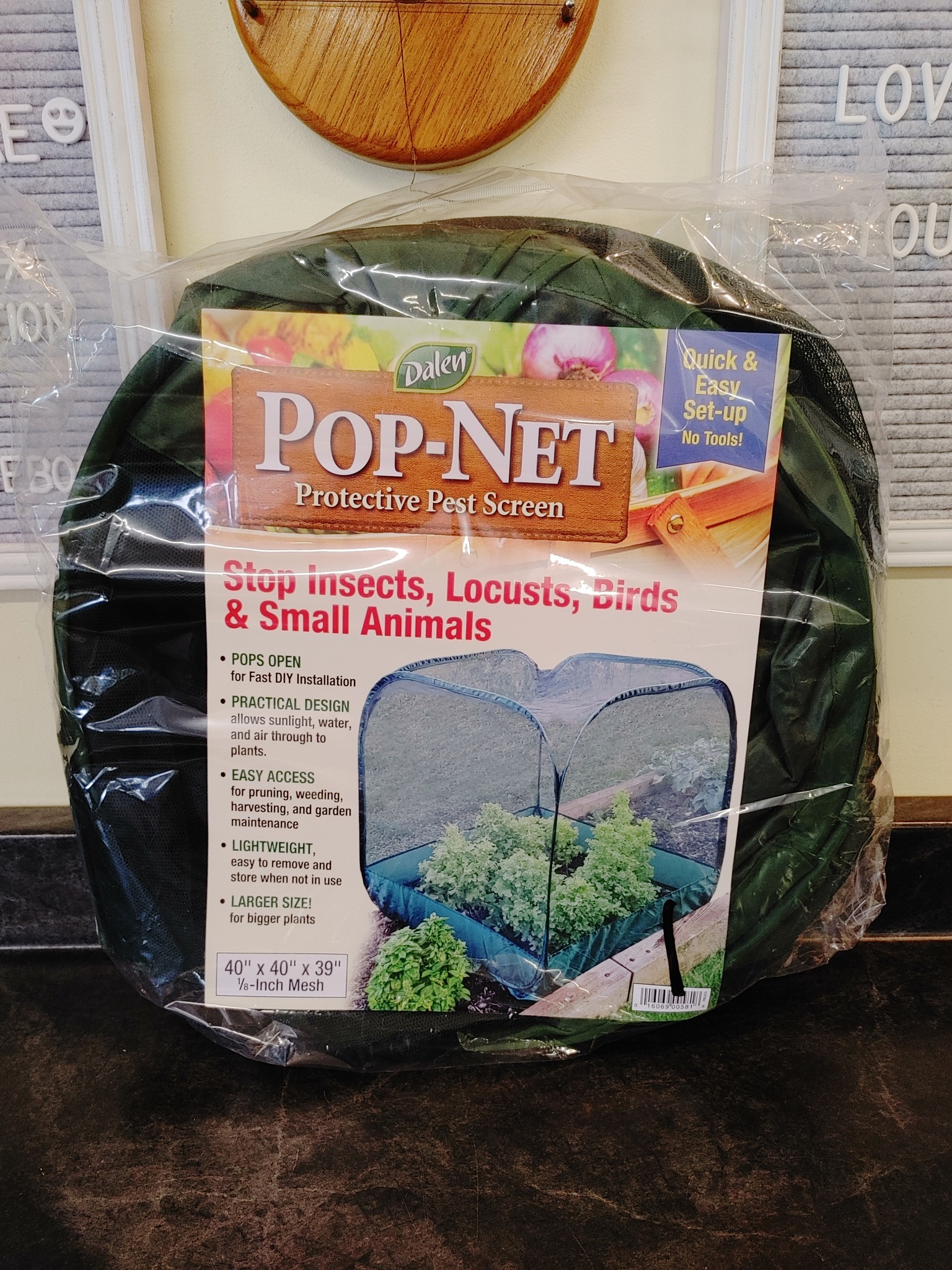 Sunset - Item 5 - Pop Net Protective Pest Screen - 40