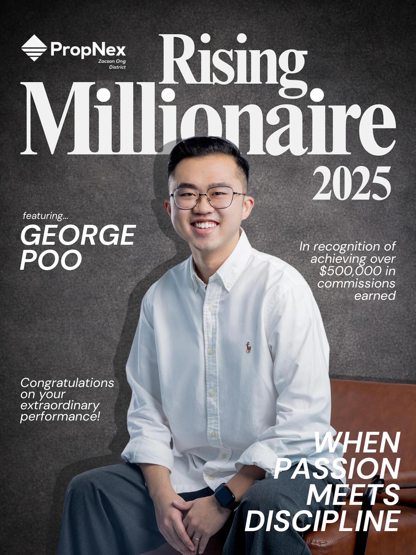 Zacson - Congratulations to George on achieving PropNex Rising ...