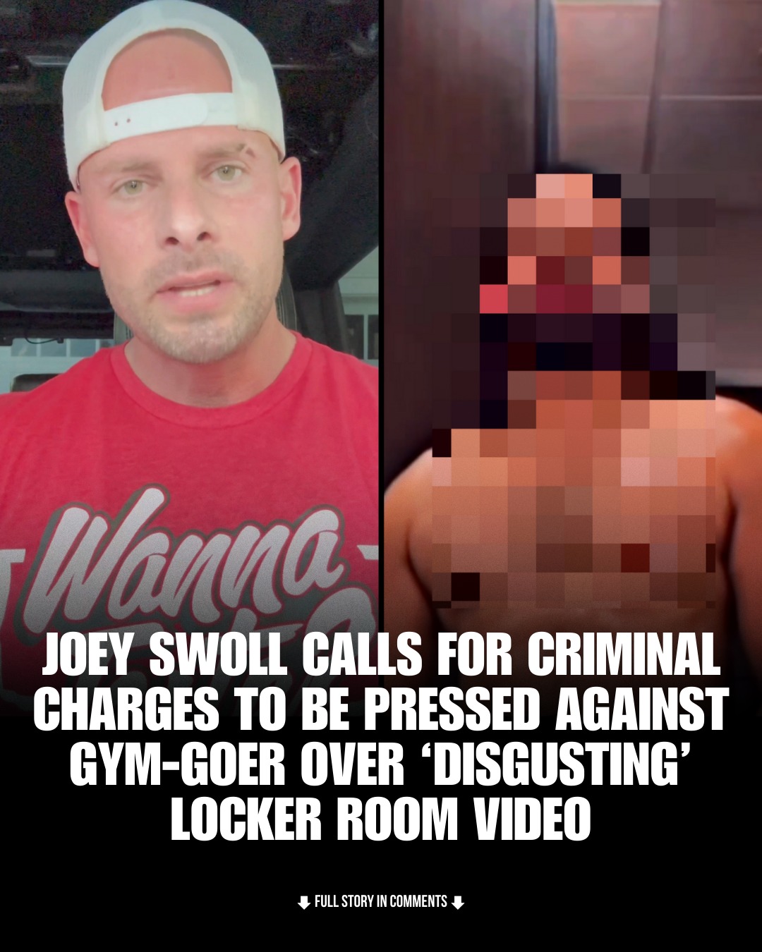 Eddie - I've said it before, and I'll say it again. INSTANT gym ban for ...