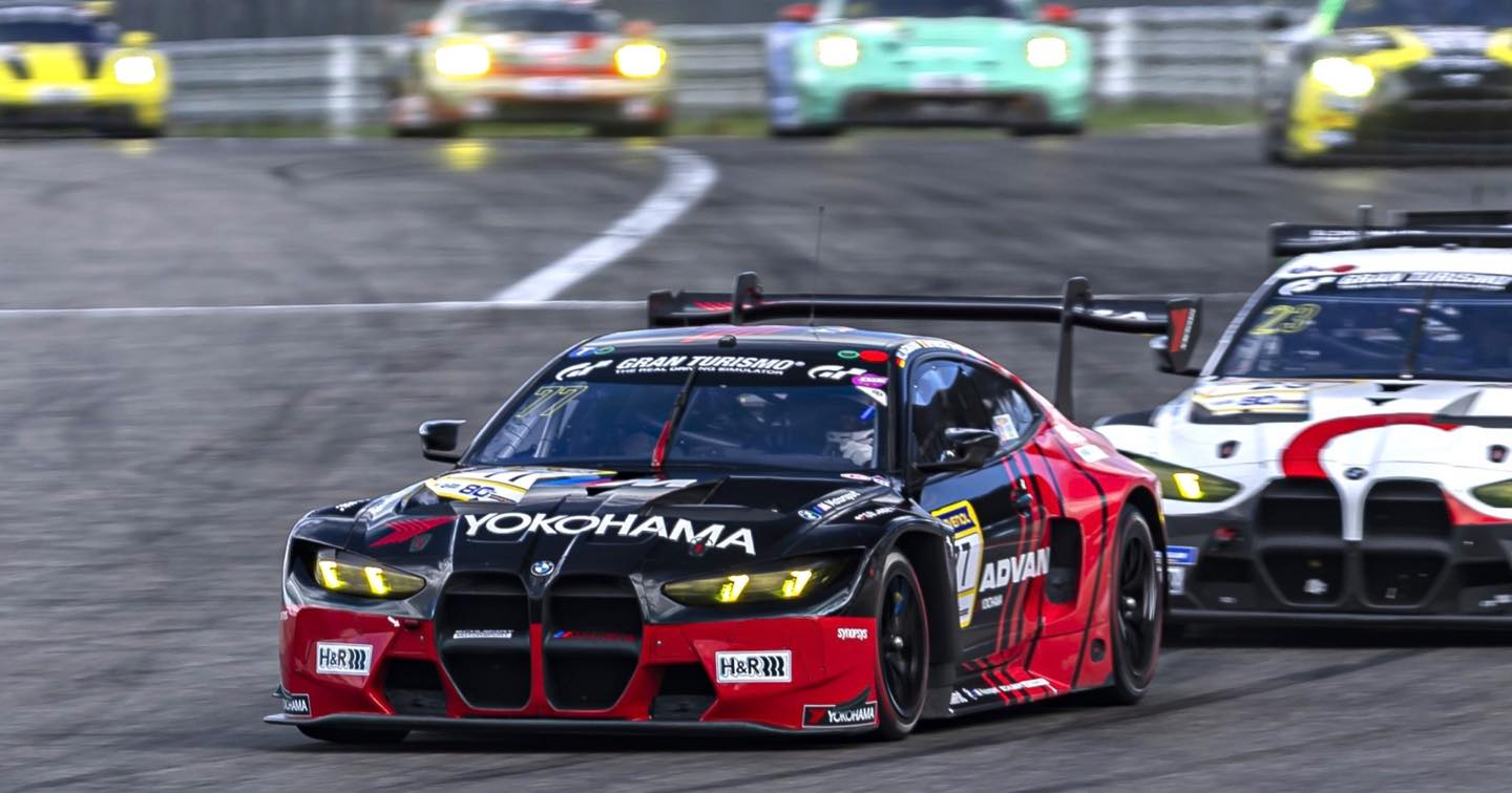 Another strong finish for ADVAN! The No. 77 BMW M4 GT3 EVO of BMW