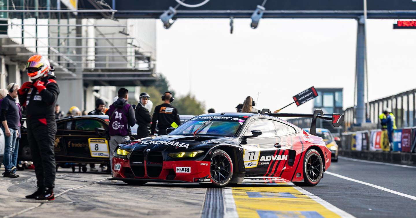 Another strong finish for ADVAN! The No. 77 BMW M4 GT3 EVO of BMW