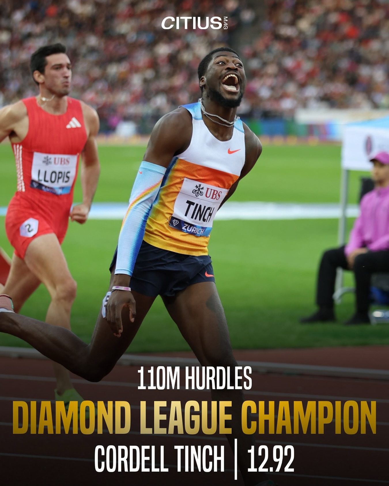 📣 CORDELL TINCH IS A WORLD CHAMPION 📣 Cordell Tinch has won his