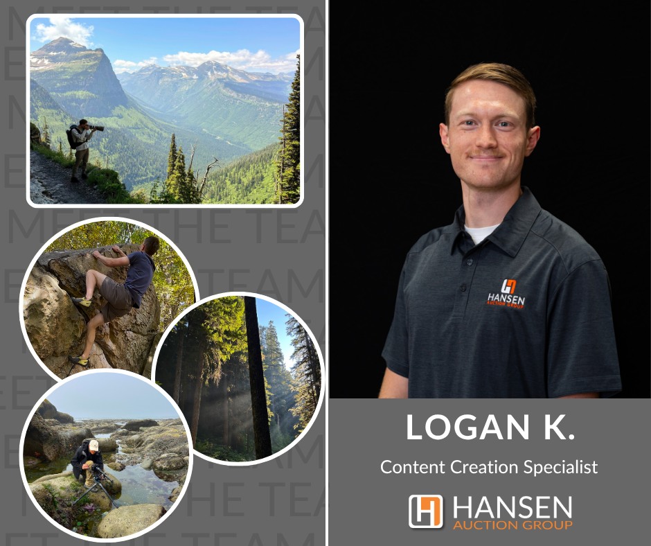 👋 Meet Logan K.! Logan is a... - Hansen Auction Group | Facebook
