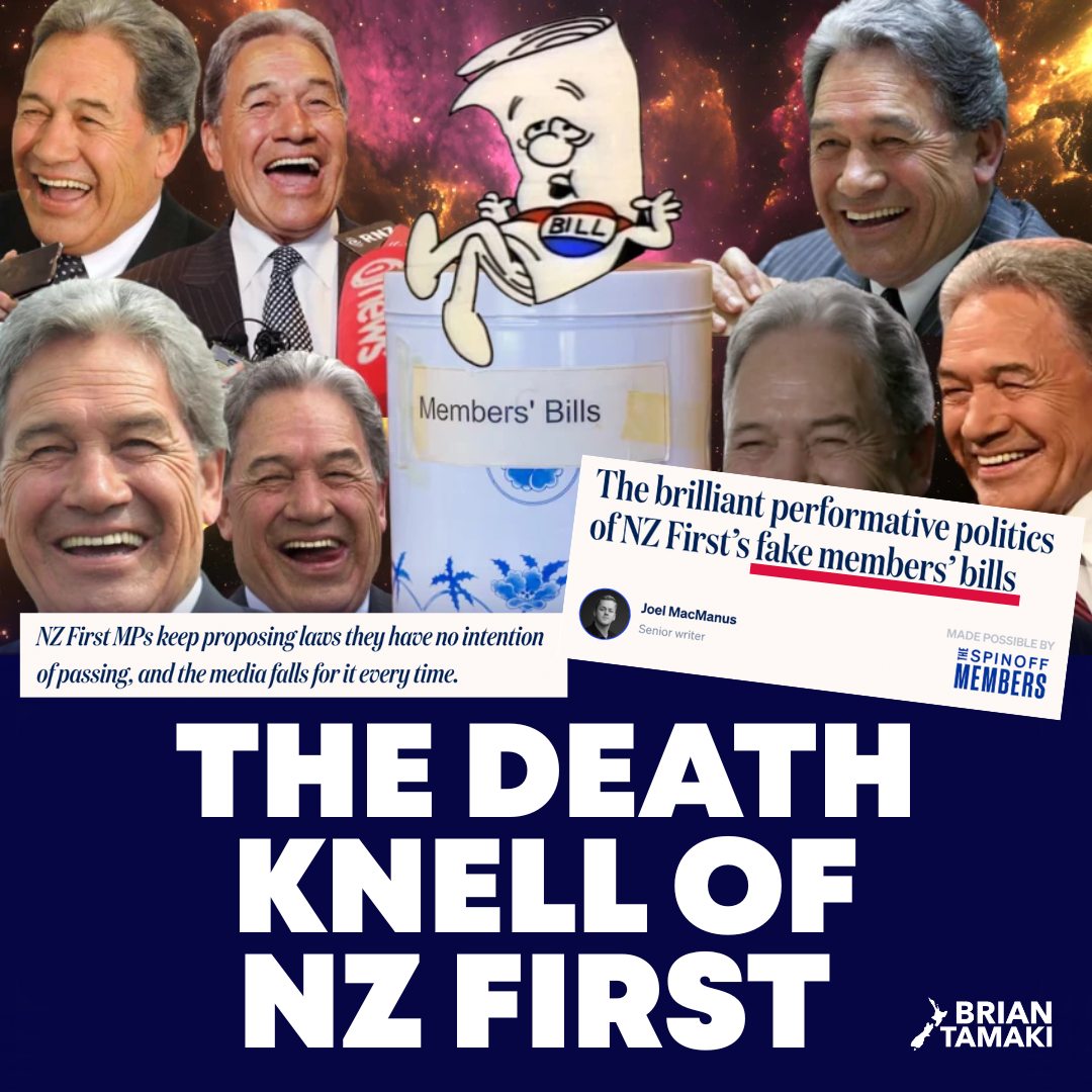 Brian Tamaki - 💥 THE DEATH KNELL OF NZ FIRST 💥 The two BIG... | Facebook