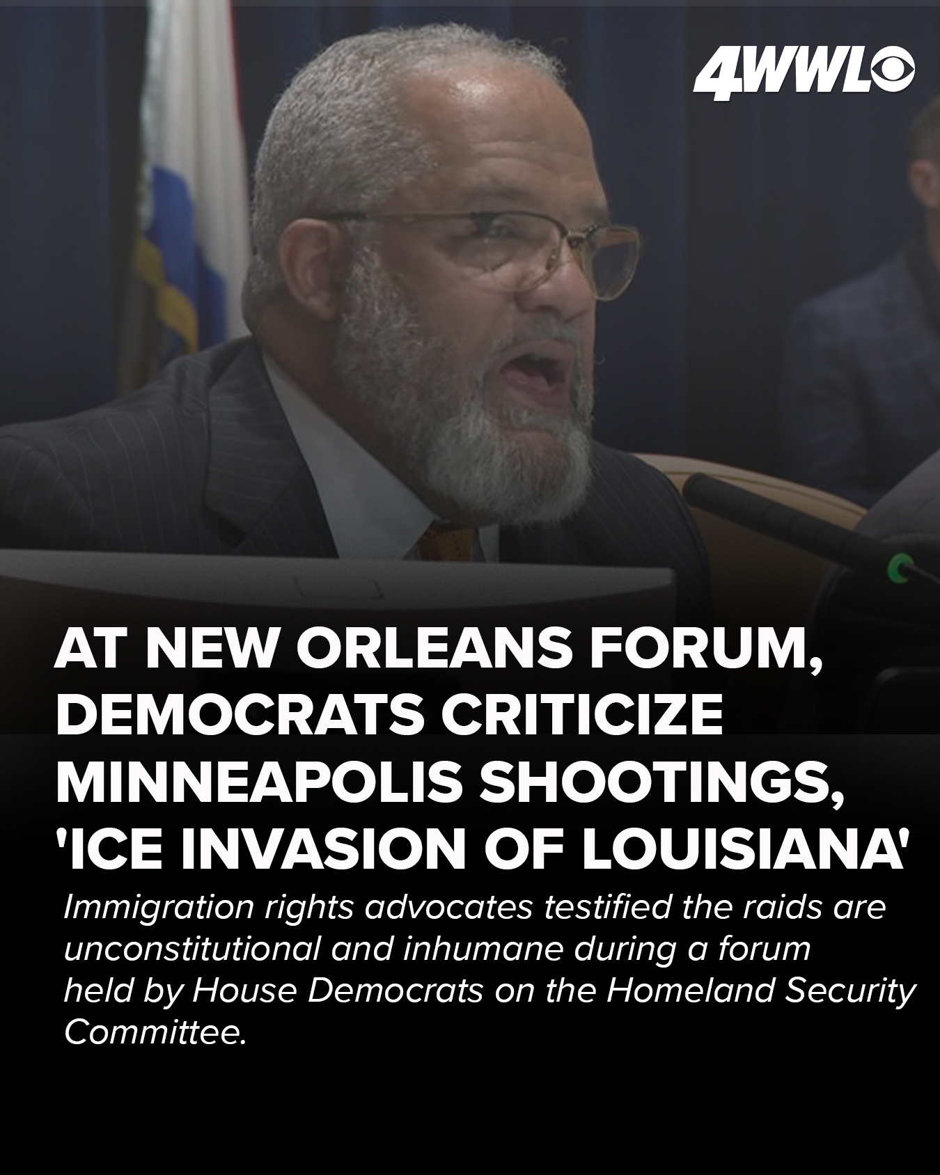WWLTV - “LACKING HUMANITY”: Democrats used strong language... | Facebook