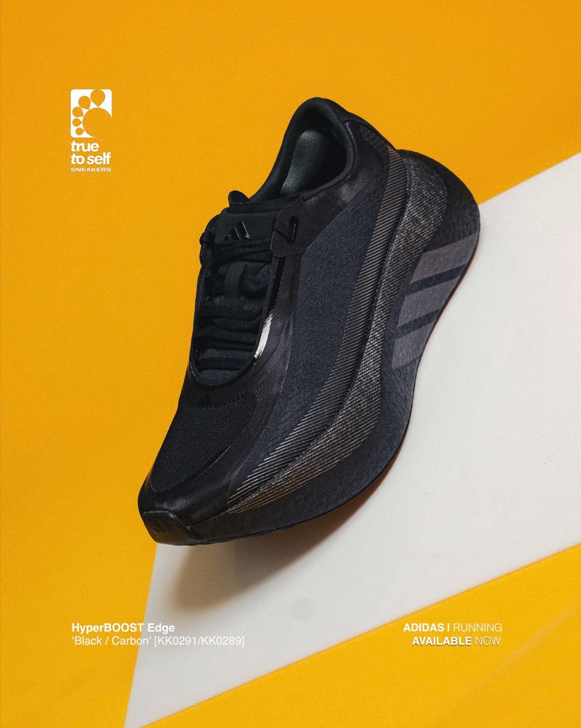 adidas Hyper Boost Edge 'Black / Carbon' [KK0291/KK0289] OUR PRICE