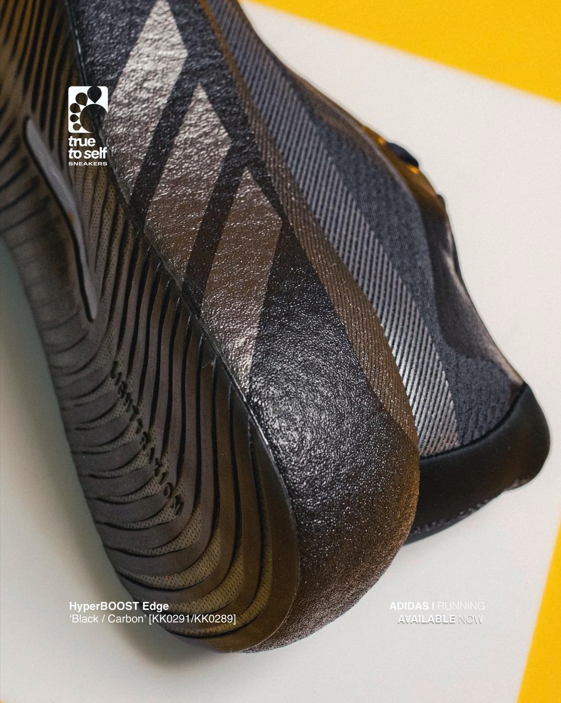 adidas Hyper Boost Edge 'Black / Carbon' [KK0291/KK0289] OUR PRICE
