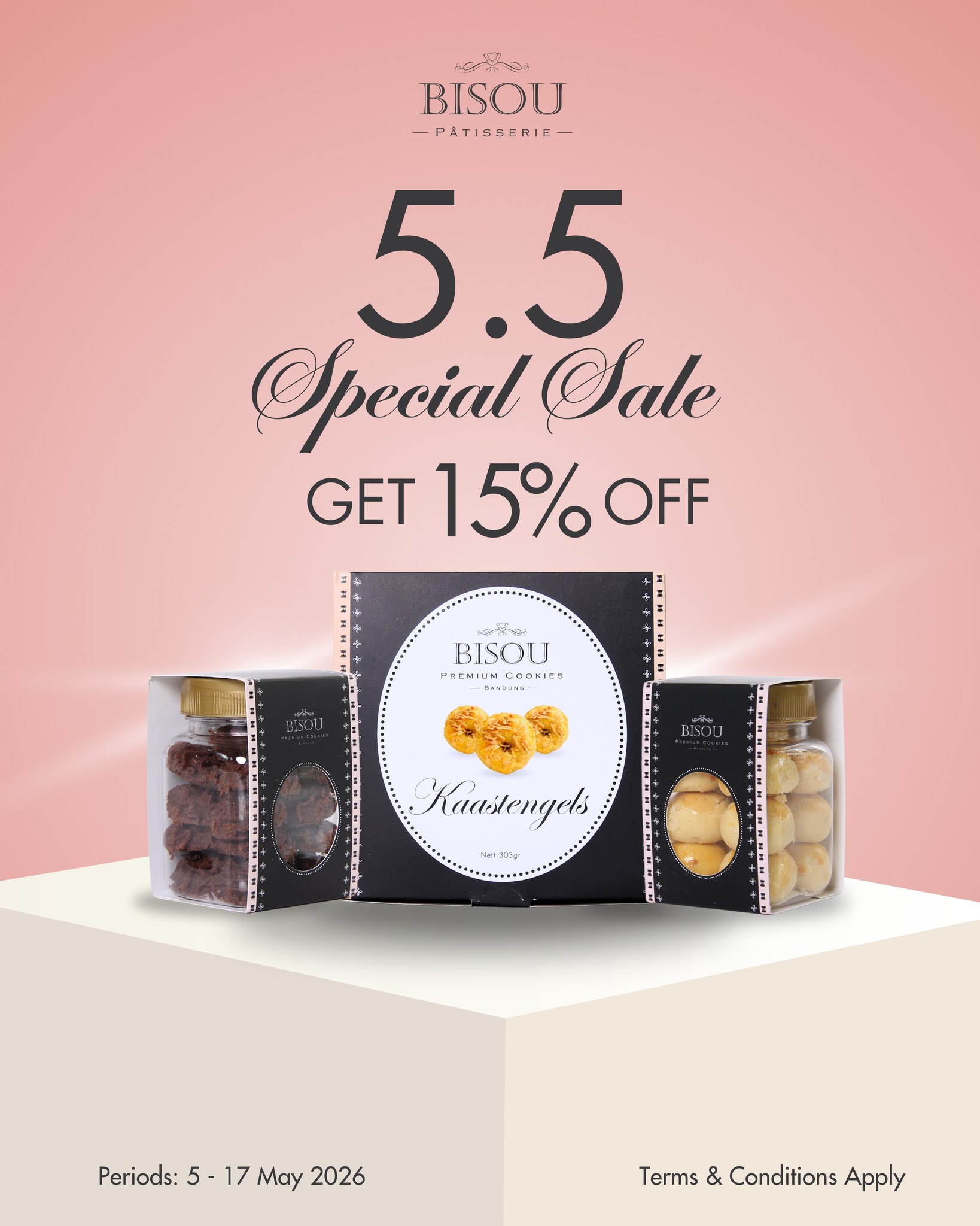 Bandung bisou bisou patisserie Bisou Patisserie di Bandung Pilihan Tepat untuk Pencinta Kue Kering kumparan com