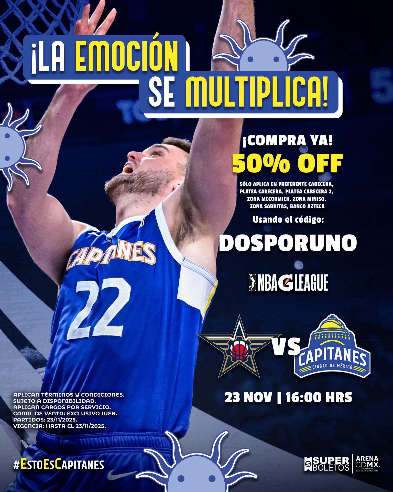 CAPITANES - ¡Tiempo de juego al 50% OFF! 🚨👏 Ve ahora al link de los ...