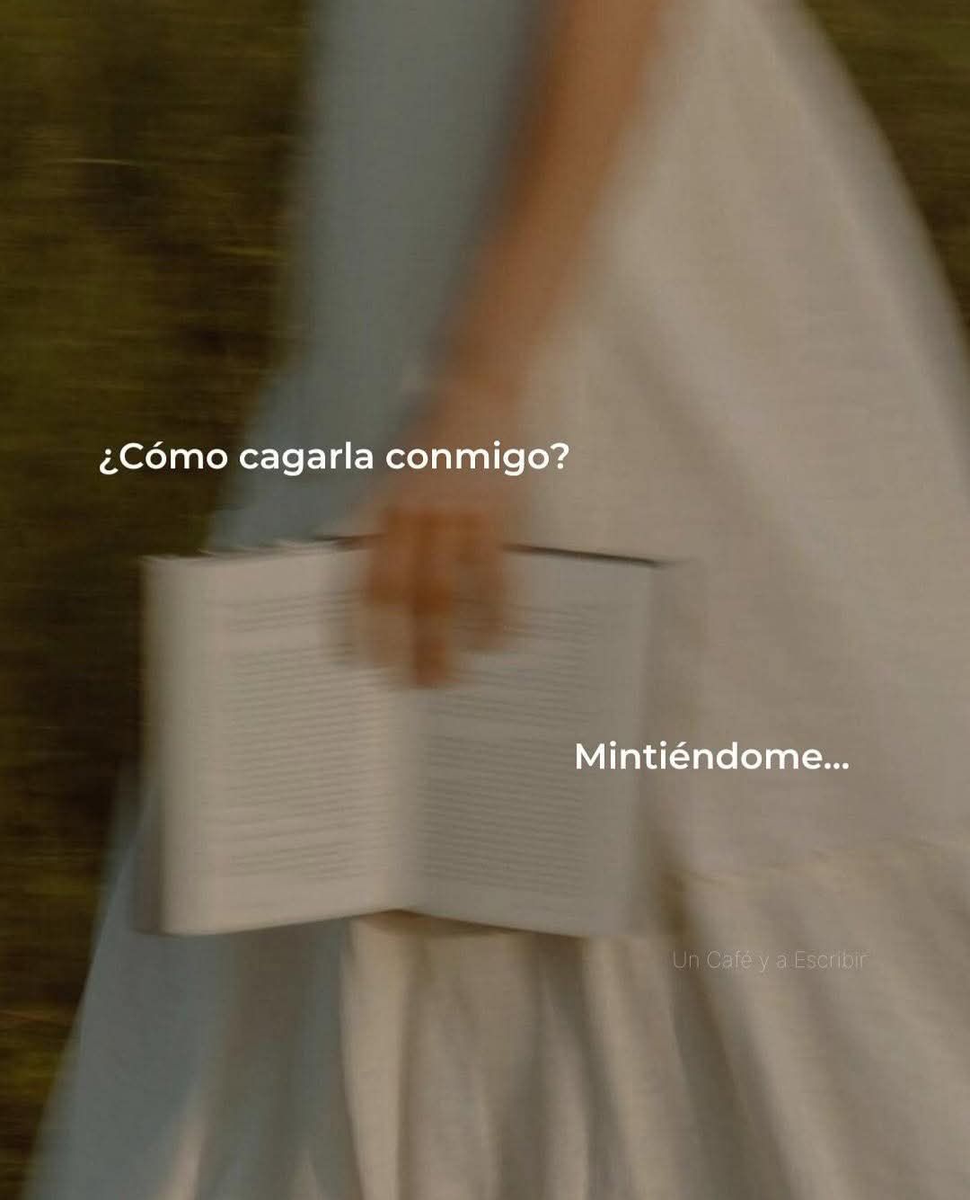 Tinta - ¿CÓMO CAGARLA CONMIGO? Mintiéndome, sobre todo cuando no hay ...