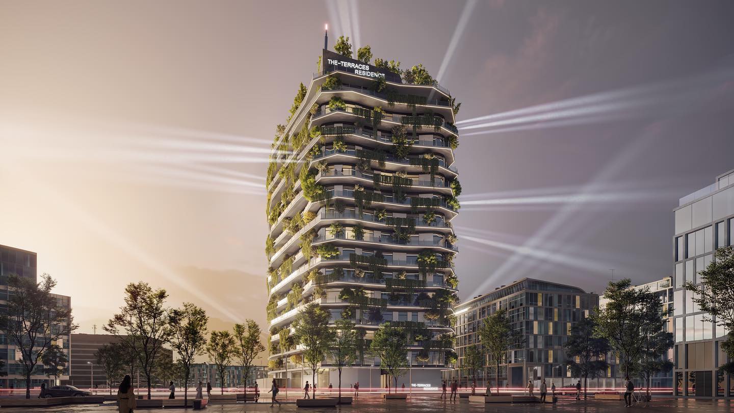 Omega Render - The Terraces project is an example of a... | Facebook