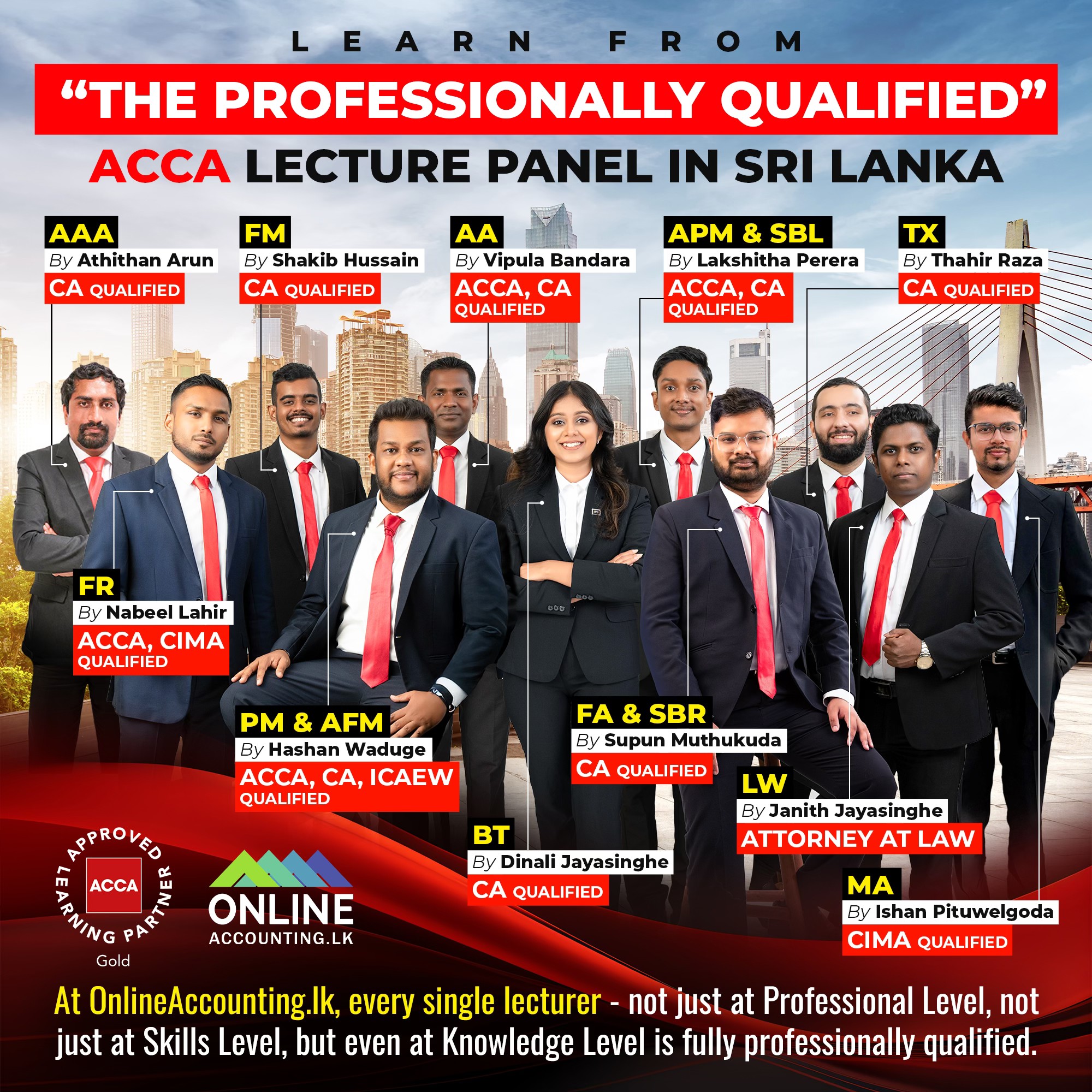 Online - 🎓 Learn from “The Professionally Qualified” ACCA Lecture Panel ...