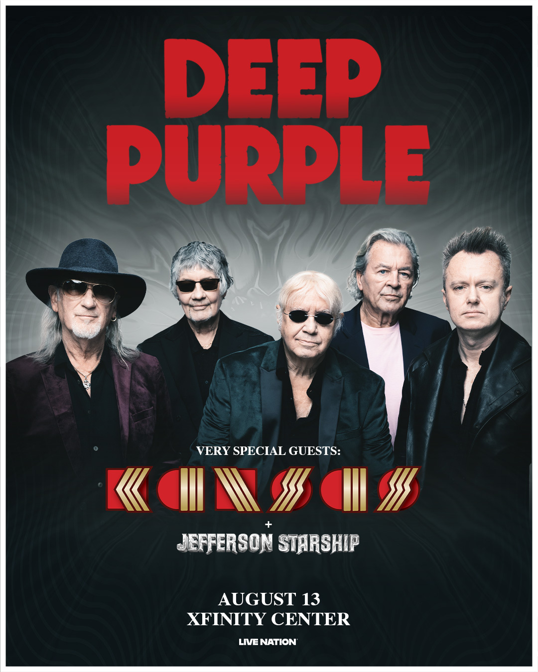 JUST ANNOUNCED! Deep Purple is coming to Xfinity Center on August