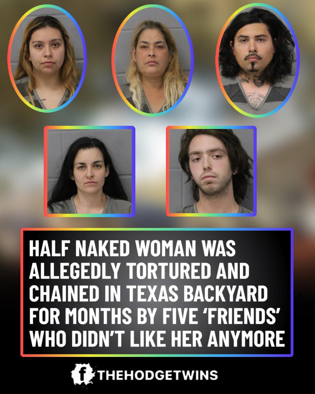 The Hodgetwins 🚨 TEXAS HORROR STORY WOMAN CHAINED AND... Facebook