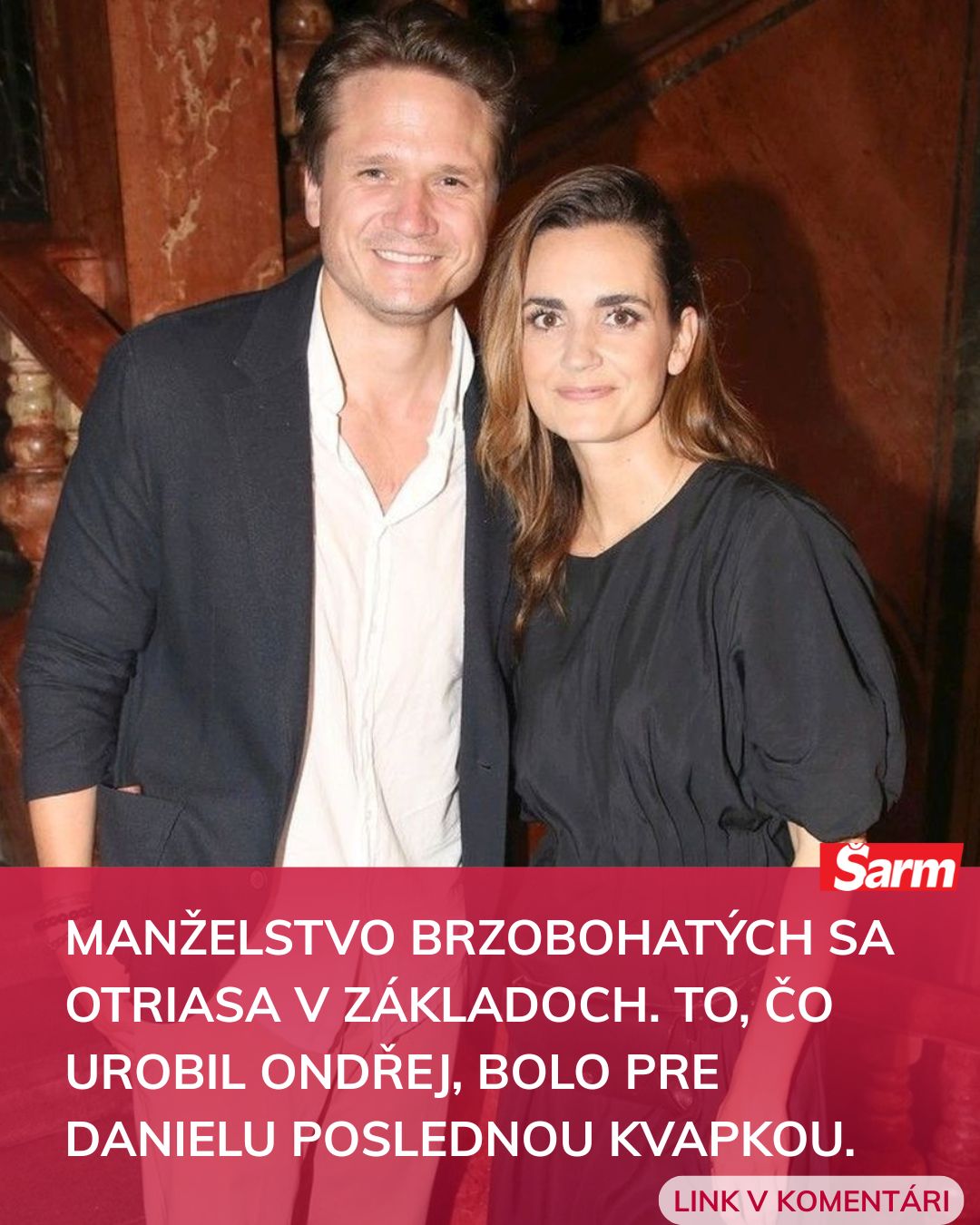 ŠARM - Písařovicová to sobášom s Brzobohatým nevychytala, lebo... https ...