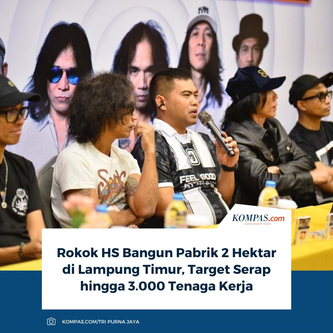 Kompas.com - Pengusaha asal Yogya membangun pabrik rokok HS seluas 2 ...