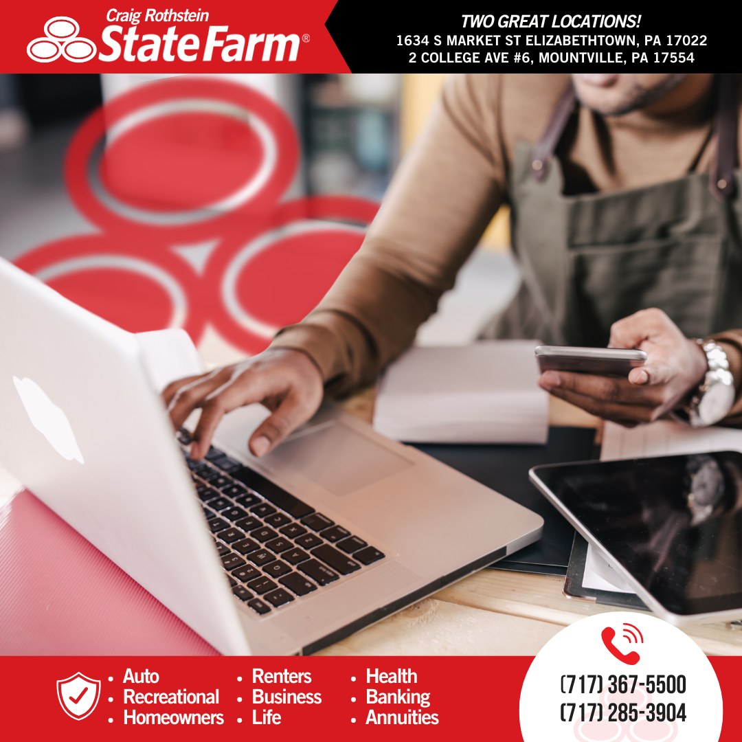 Craig Rothstein State Farm Agent | Elizabethtown PA