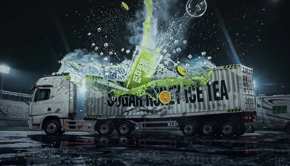 BABYMONSTER is ready to serve you the Sugar Honey Ice Tea, out on