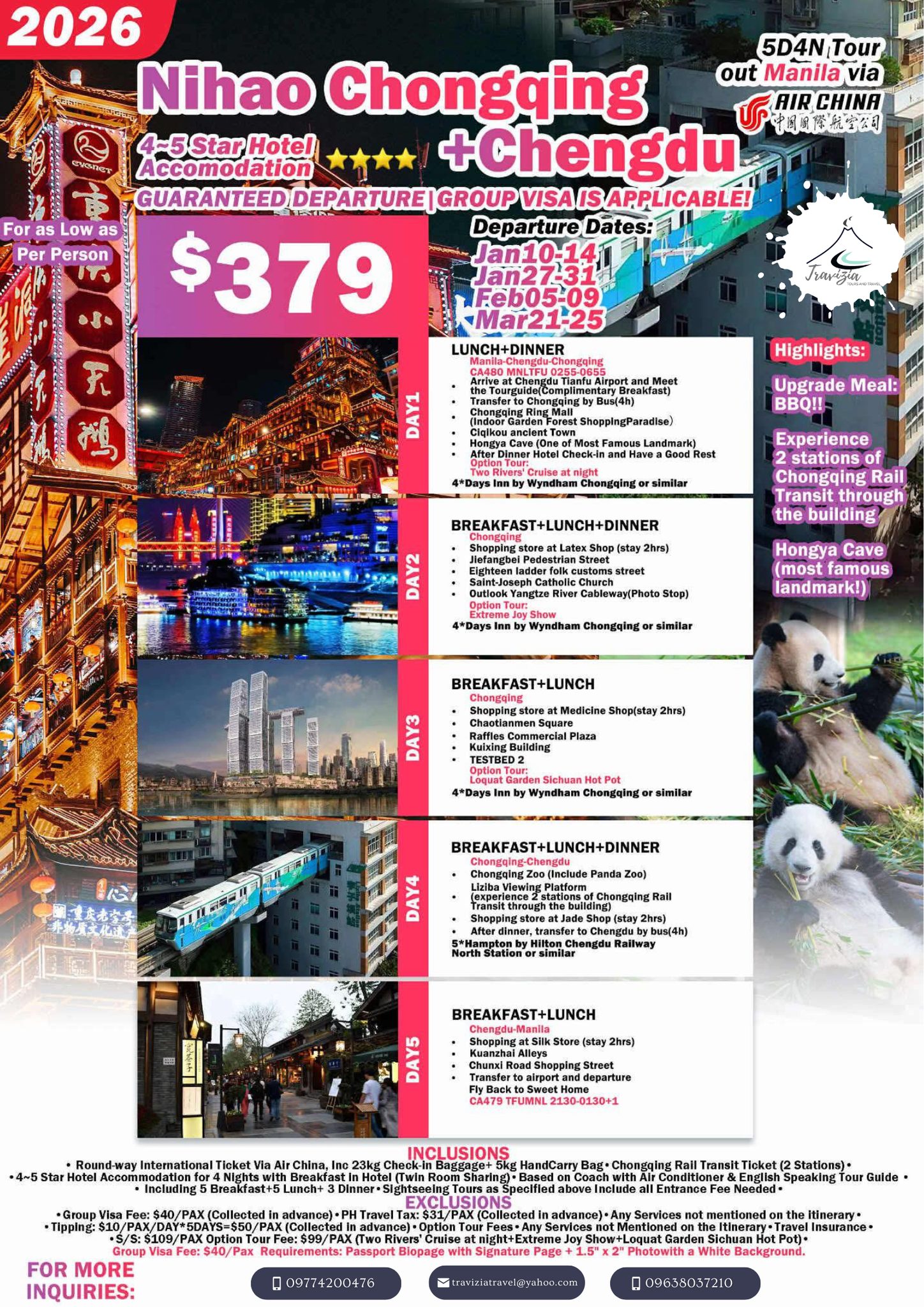 Travizia - 🌏 Explore China’s Hidden Gems with Our Nihao Chongqing ...