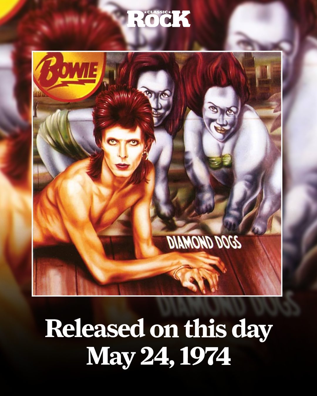 David Bowie's Diamond Dogs 1974 album review