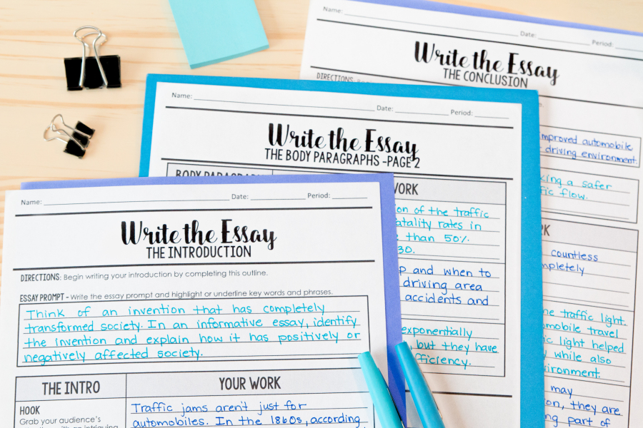 This essay writing bundle... - The Daring English Teacher | Facebook