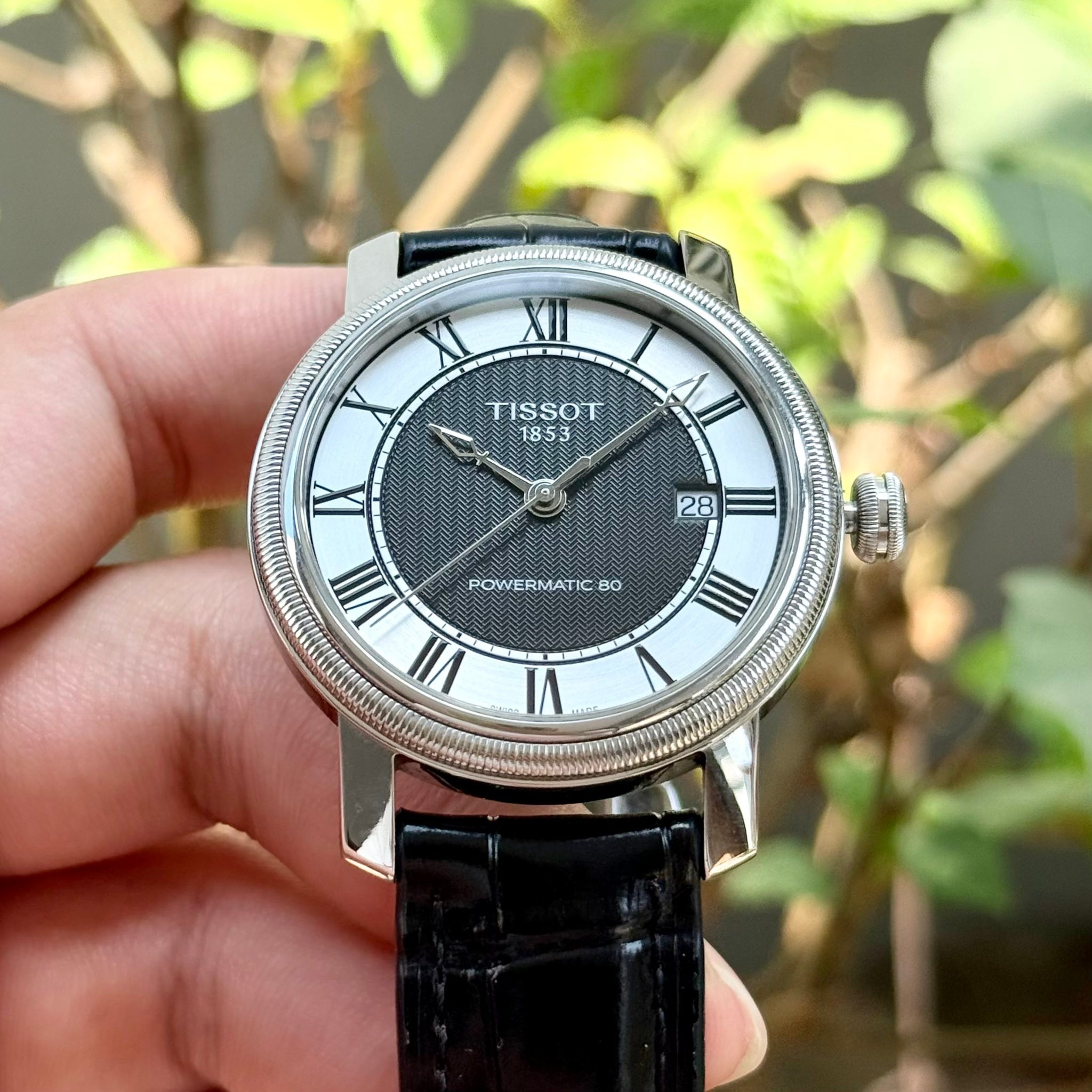 ⌚️Tis Bridgeport T097.407.16.053.00 Thiết kế tinh tế cùng bộ kim 