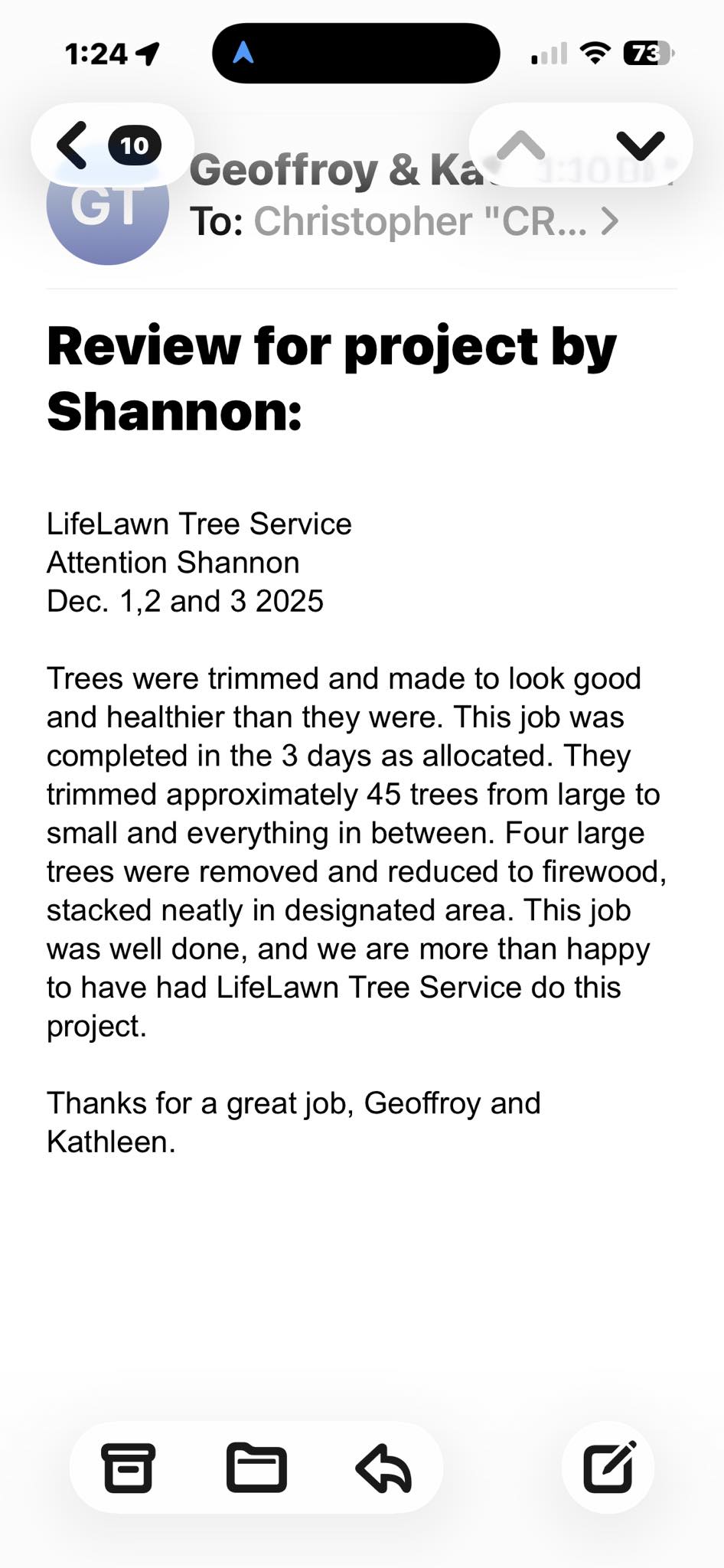 LifeLawn Tree Service | New Braunfels TX