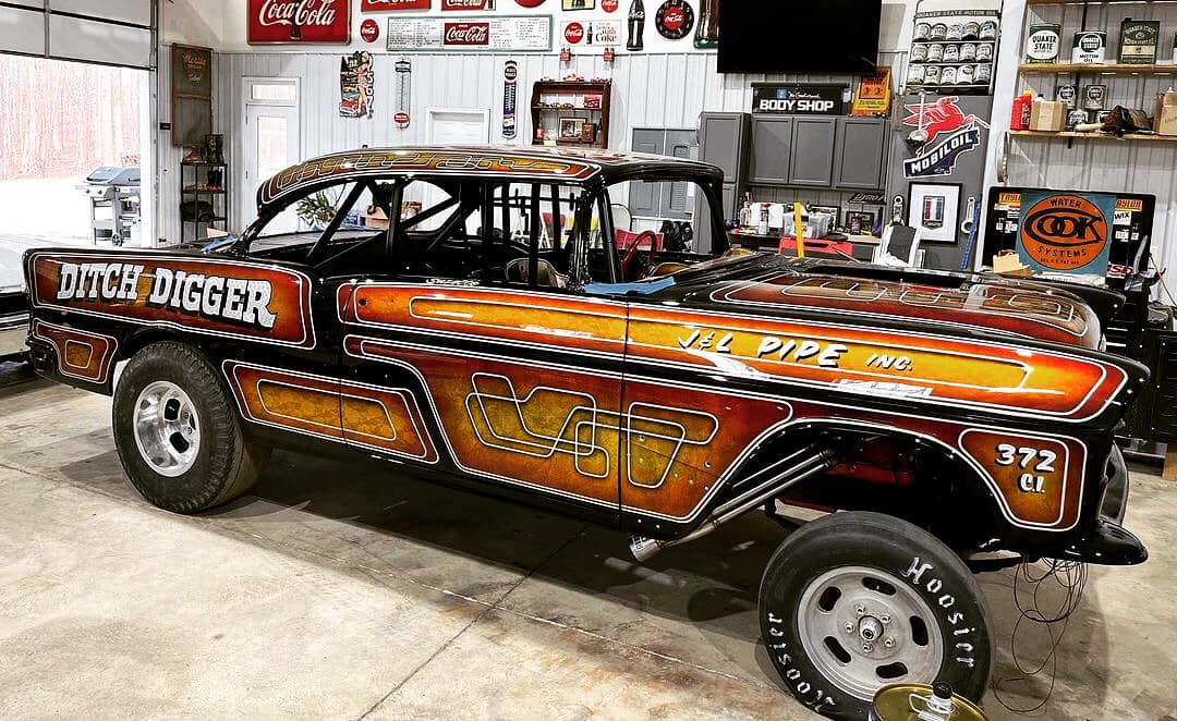 Gasser Nation - Wicked ‘55 in progress “Ditch Digger”... | Facebook