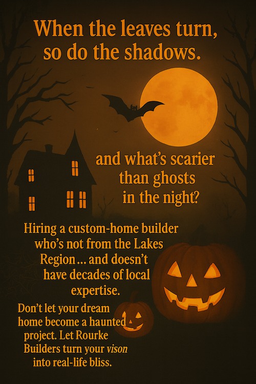 Rourke - 🎃👻 Spooky Season Scary Truth: Building your custom home with ...
