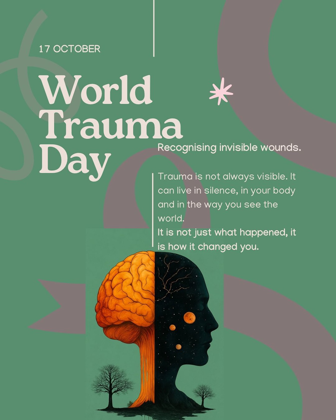 The Couch - Today, on World Trauma Day, we pause to recognise the ...
