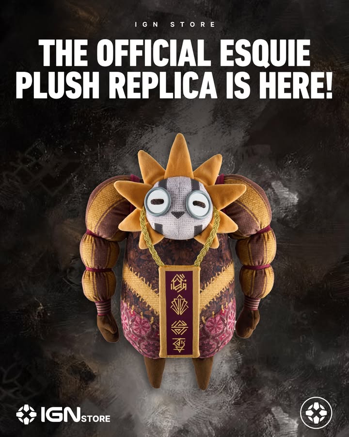 Officially licensed Clair Obscur: Expedition 33 Esquie plush