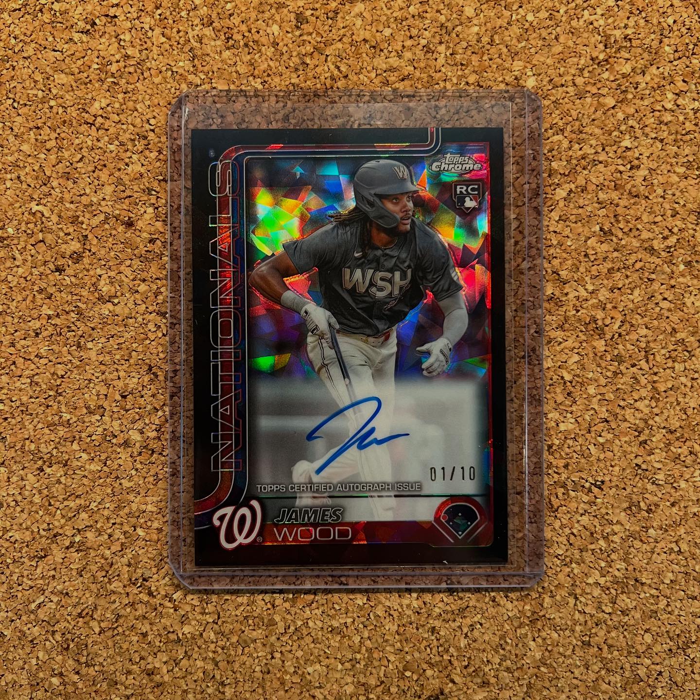 FIRST LOOK: James Wood & Dylan Crews 1/1 dual on-card autograph in 