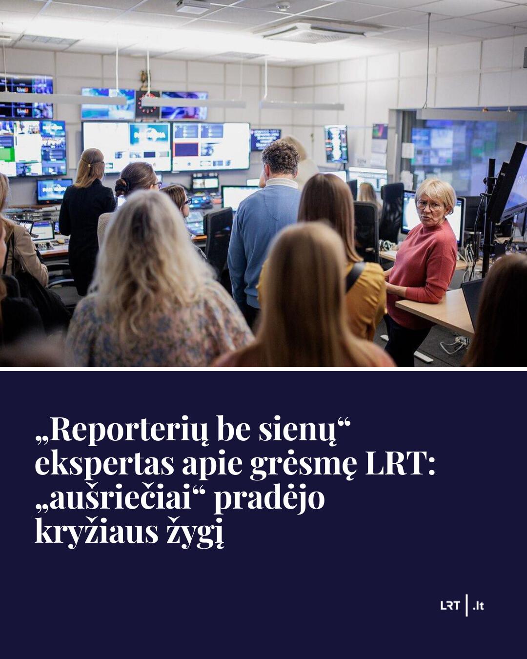 LRT - „Kai generalinis direktorius spaudžiamas, toks... | Facebook