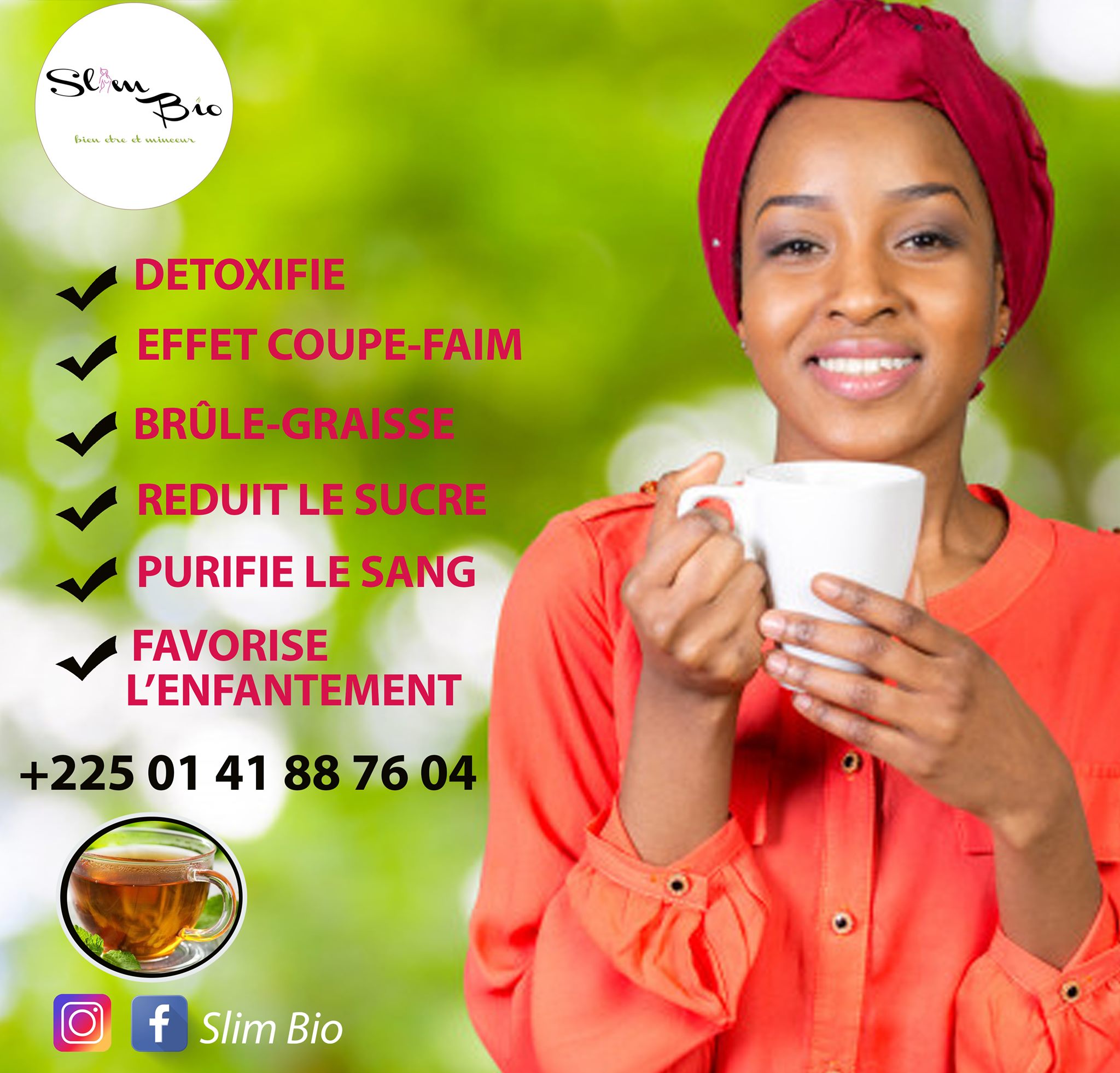 Complexe Minceur Naturel Detox 5 Forces - Brûle-graisse, Coupe-faim Et énergie (100g, Poudre)