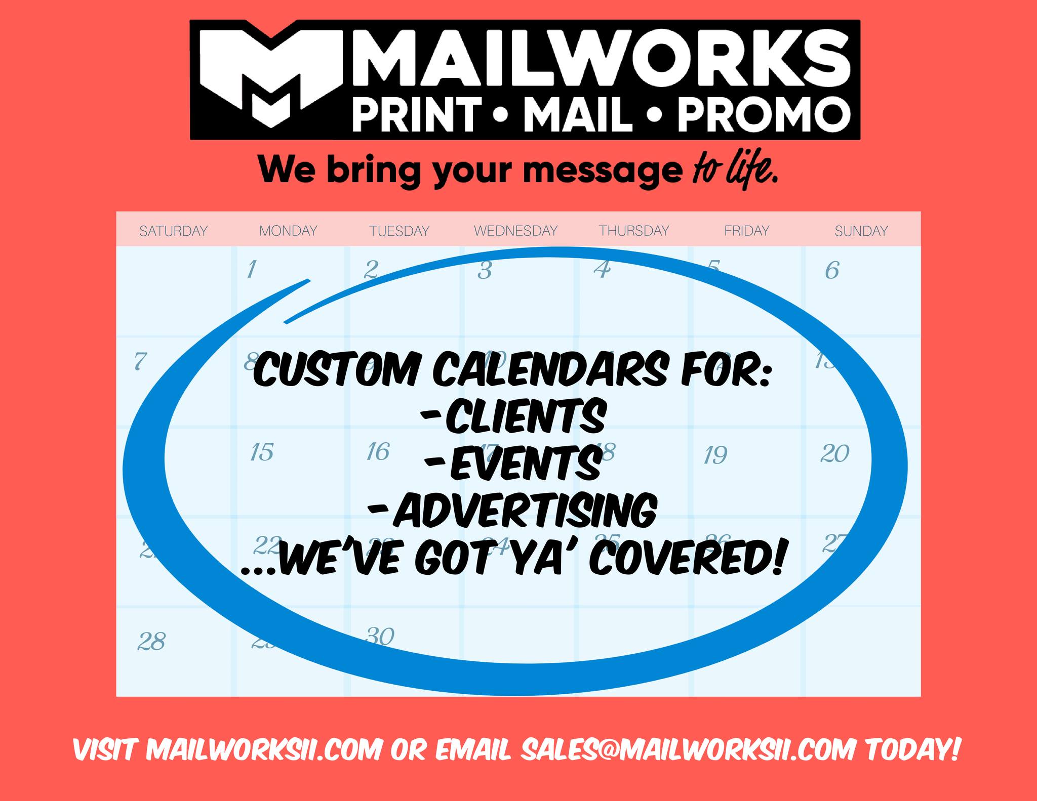 Mailworks - 📅 2026 is coming fast — are your calendars ready? Whether ...