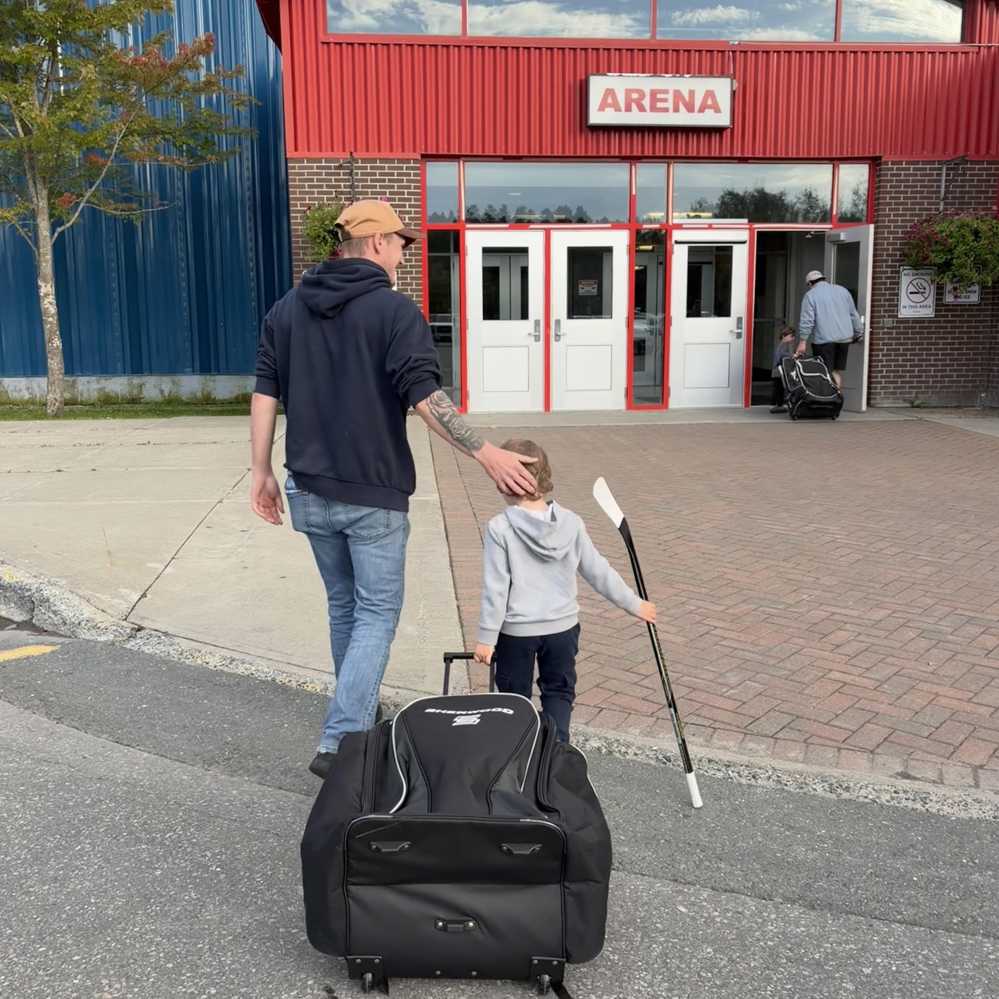 Gander Bay Connect | Kevin Hodder from gander bay is holding his staff ...