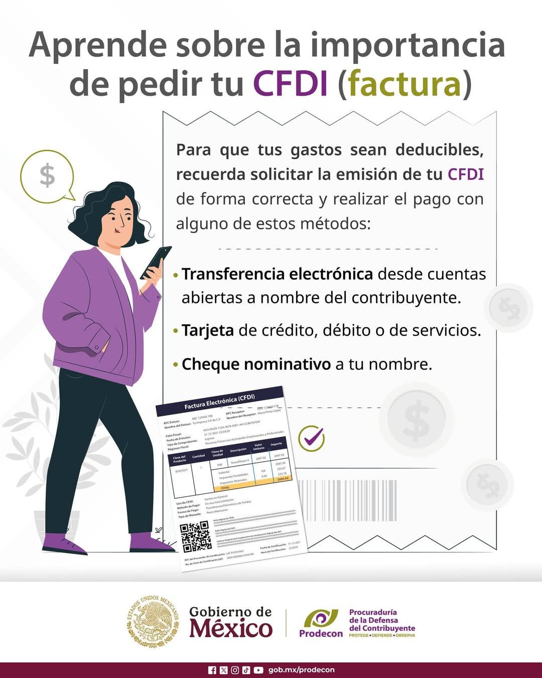 C.P. - ℹ️Requisito que debe cumplir tu factura de gastosℹ️ | Facebook