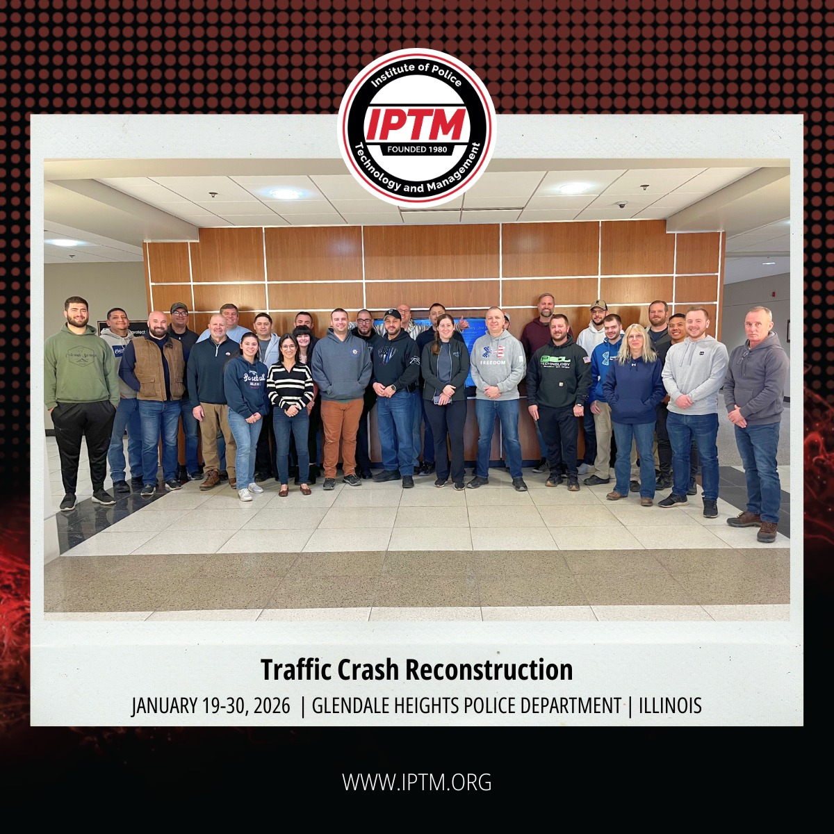 IPTM - 👏 Congratulations to these officers on completing... | Facebook