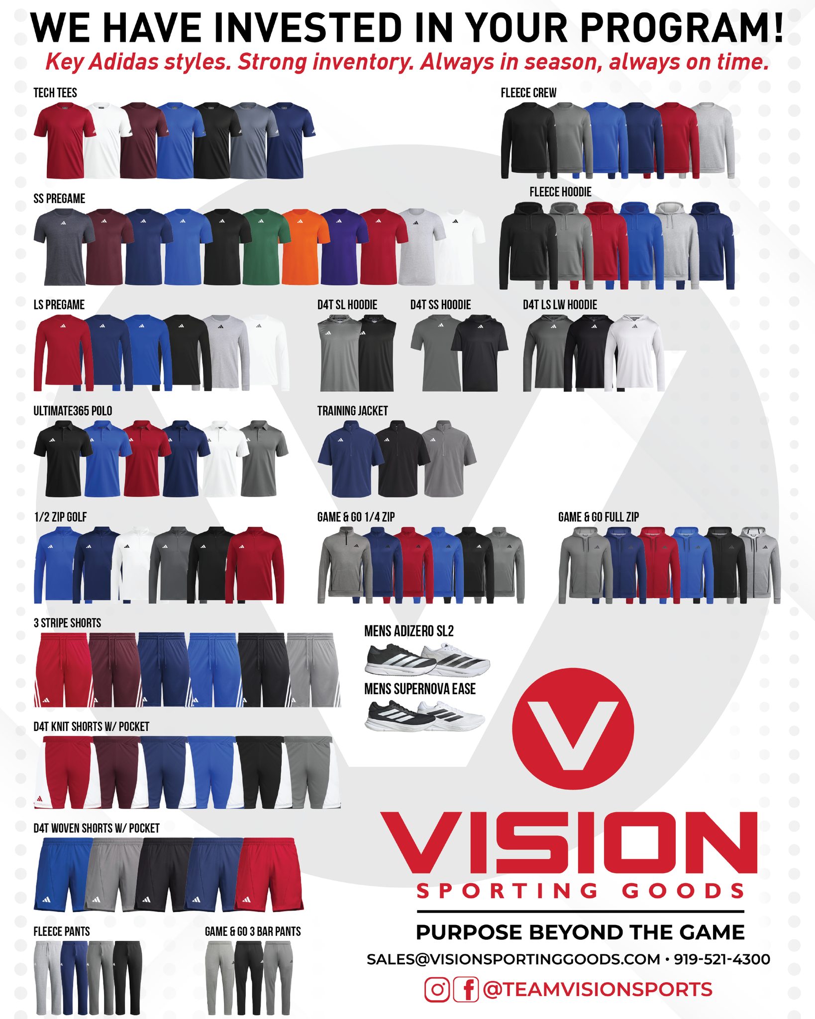 Vision Sporting Goods | Garner NC