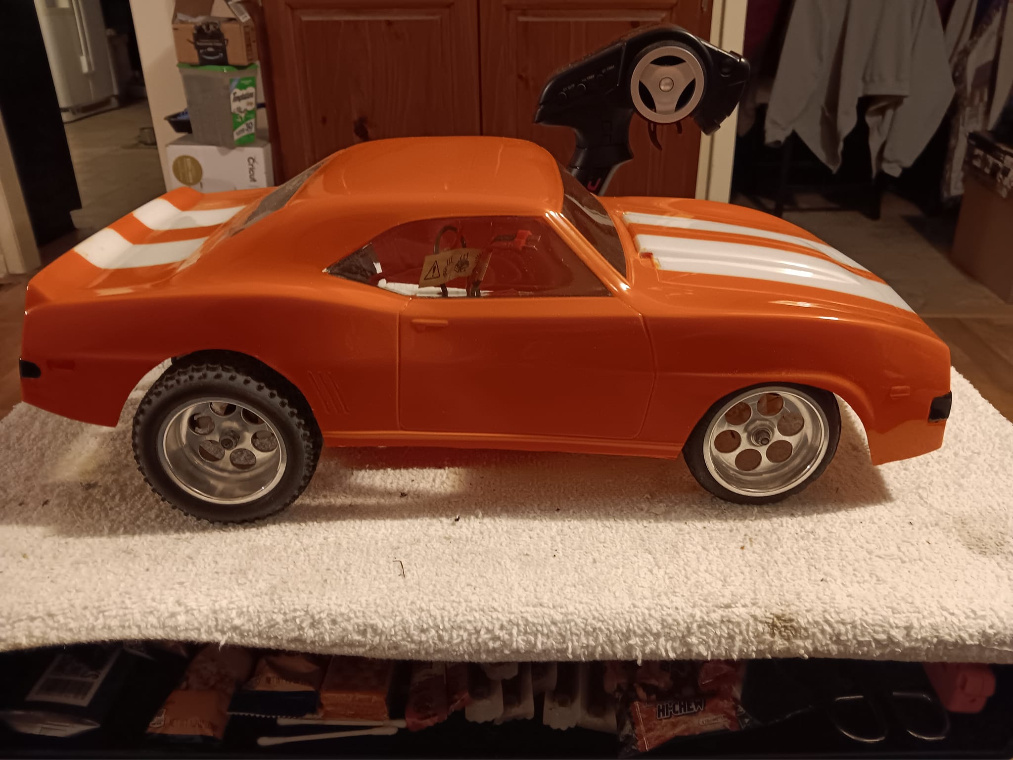 Custom RC Car Build with Mid Motor and Belt Drive