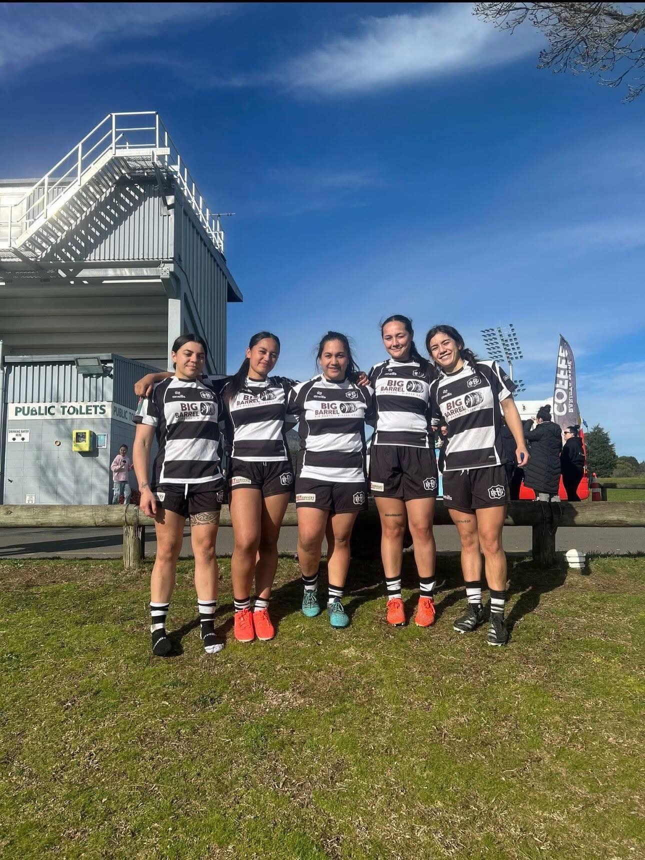 Wairoa - Representing cheers ladies! Our Tapuae ladies took the field ...