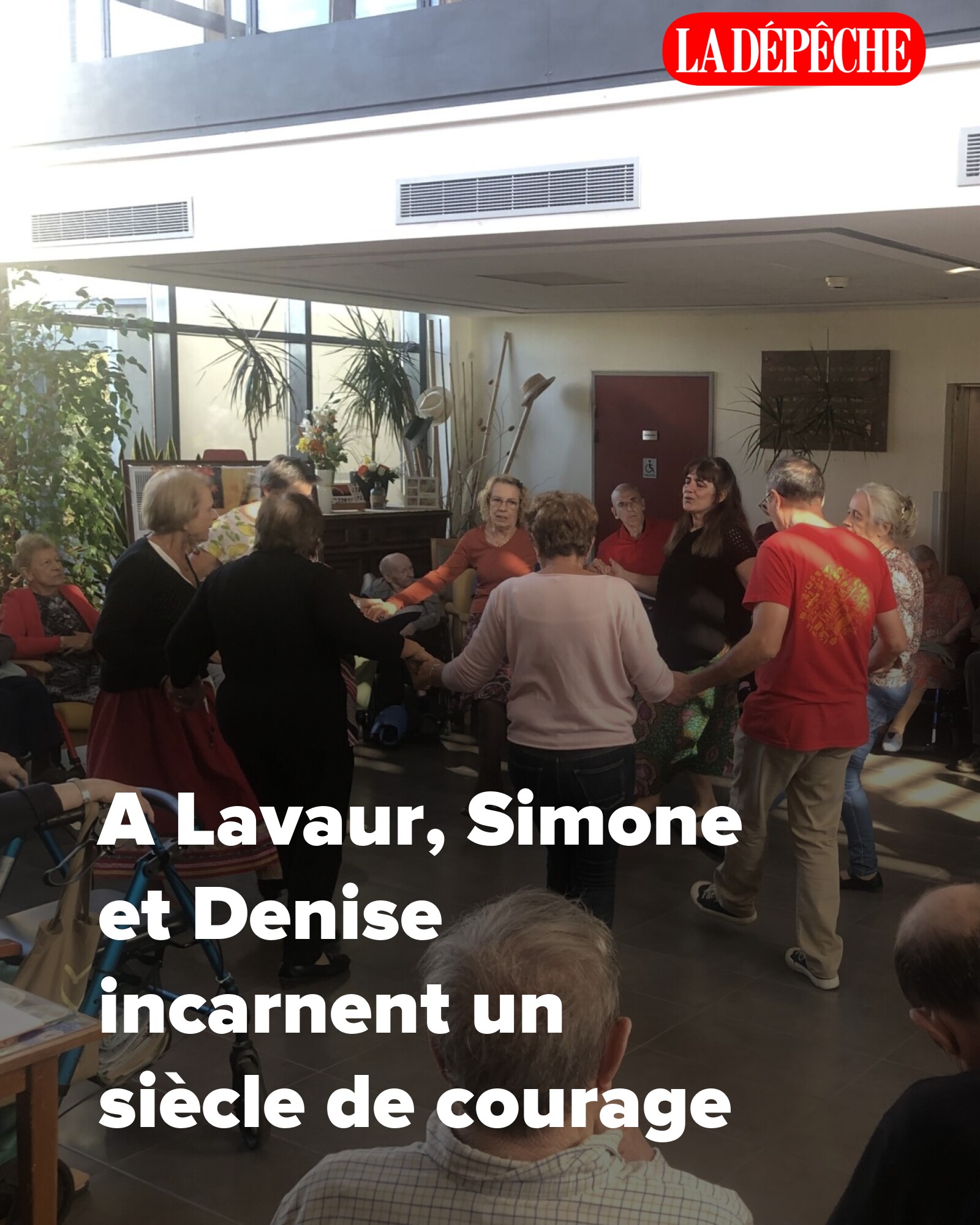 La - A Lavaur, Simone et Denise incarnent un siècle de courage ️ https ...