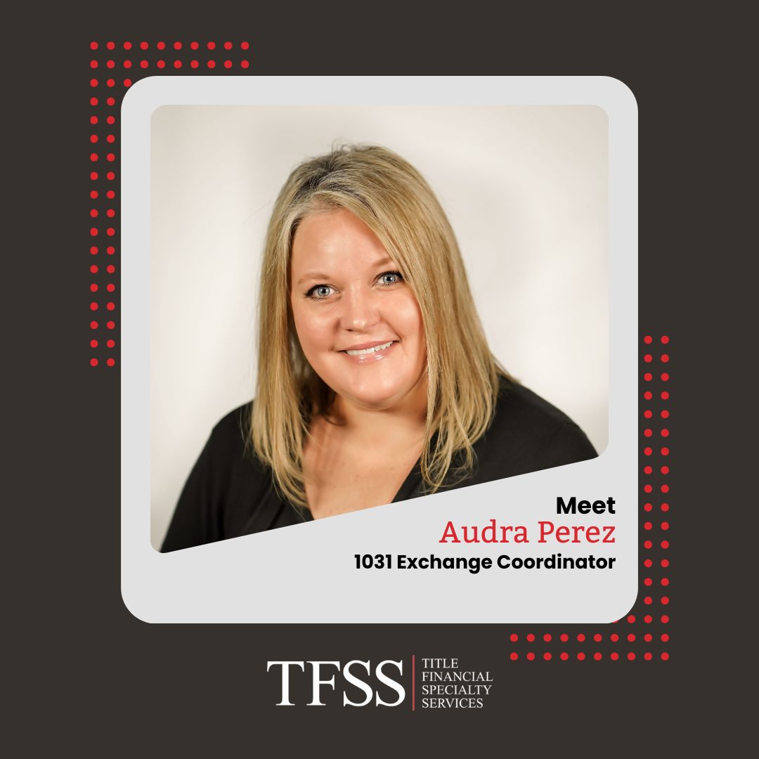 Title - Meet our 1031 Exchange Coordinator, Audra Perez! 👋 Audra guides ...