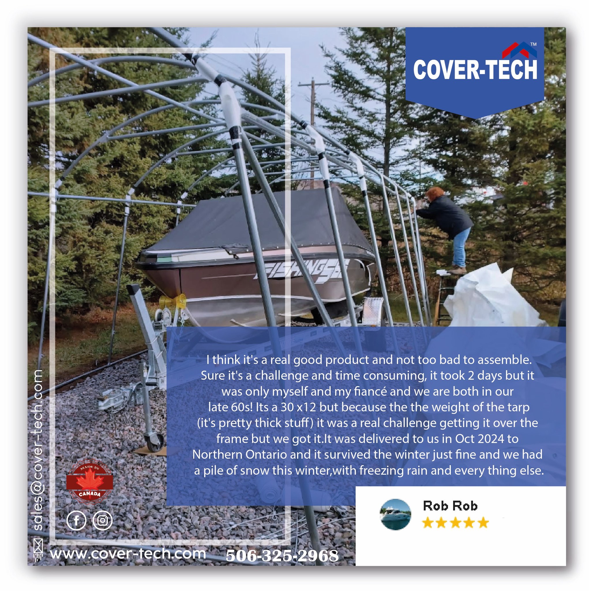 Cover-Tech Inc. - #covertech #tarprite #madeincanada #tarps # ...